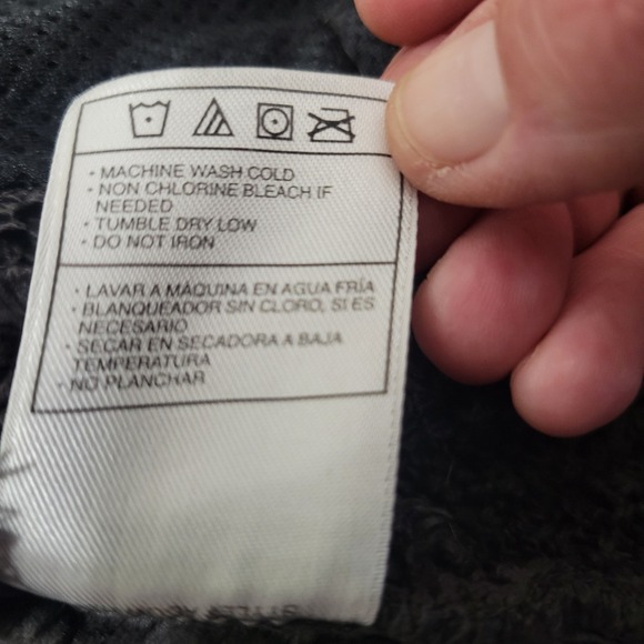 Vintage Nike ACG Sherpa Lined Fleece Full Zip Jacket Women's Large Charcoal Grey - Picture 13 of 14